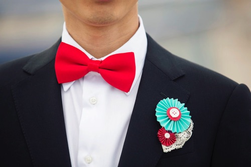 Pinwheel Boutonniere